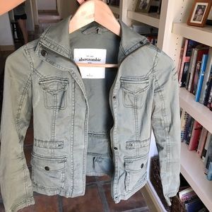 Abercrombie kids army jacket